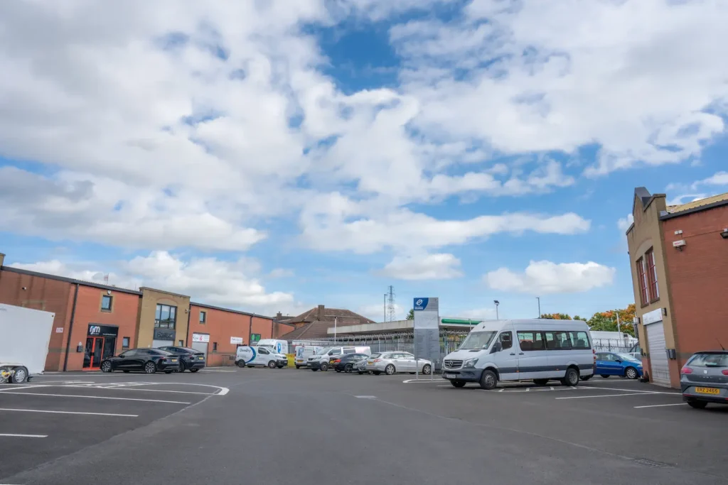 Albertbridge Road workshops - external