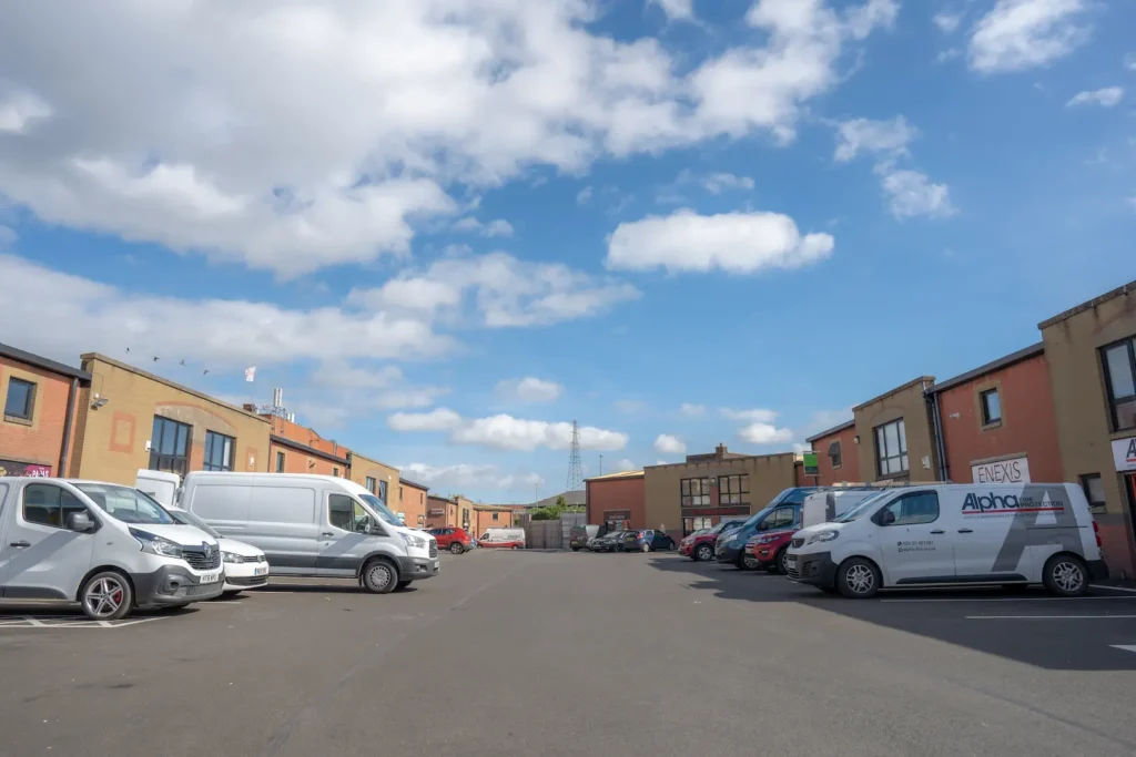 Albertbridge Road workshops - external