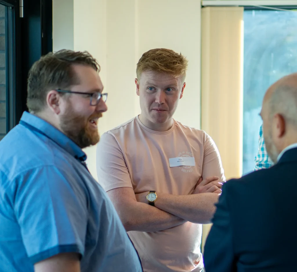 EBE tenants at networking meeting